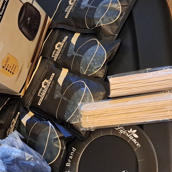 NEW Lifestance Hair Remover Waxing Kit Digital Wax Warmer & 4 Packs Wax Beads - Picture 8 of 10